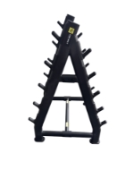 Poza cu Rack pentru Bare Olimpice – Barbell Rack Profesional pentru 10 Bare