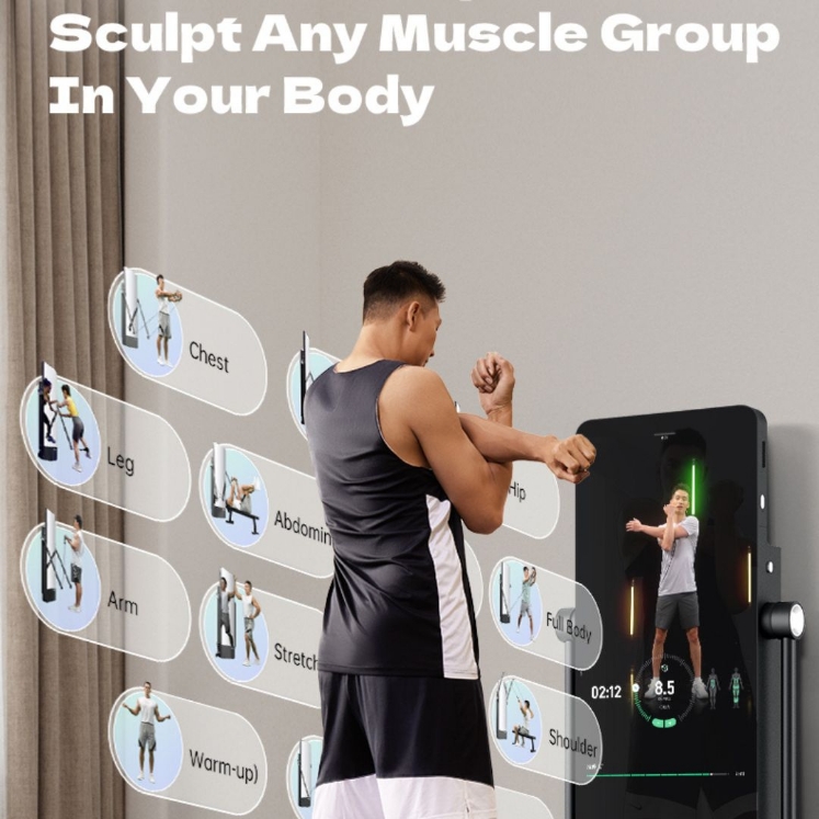 Poza cu Aparat fitness IMBODY Intelligent Training Mirror Power S Pro Full Set + Ski Handle