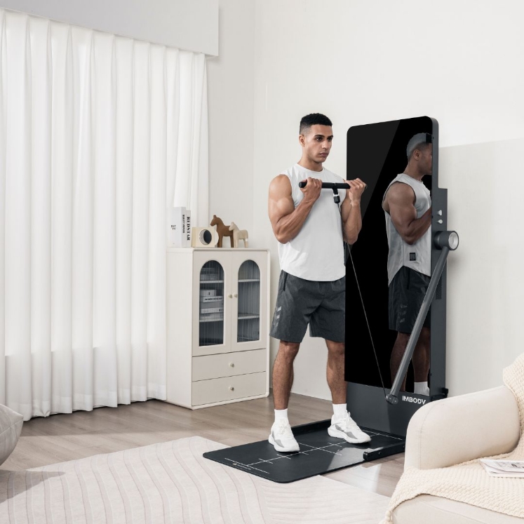 Poza cu Aparat fitness IMBODY Intelligent Training Mirror Power S Pro Full Set + Ski Handle