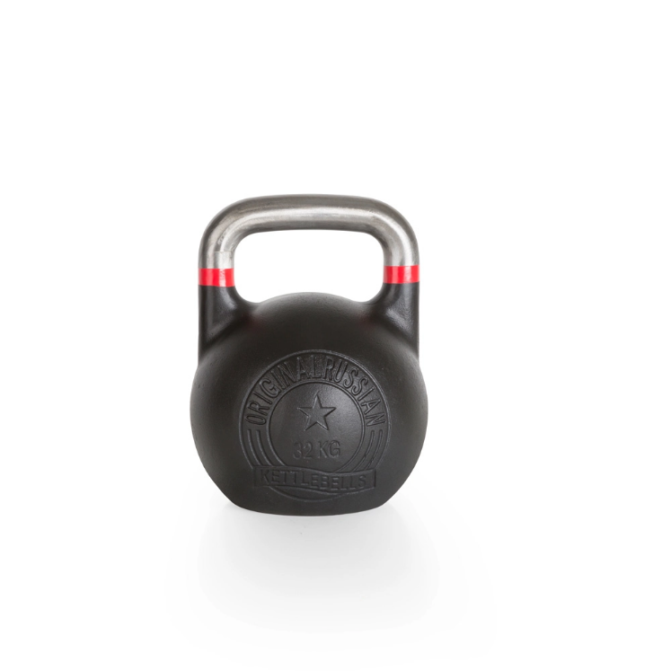 Poza cu Kettlebell Competition Original Russian 8 - 48 kg – Kettlebell Profesional pentru Competiții și Antrenamente Funcționale