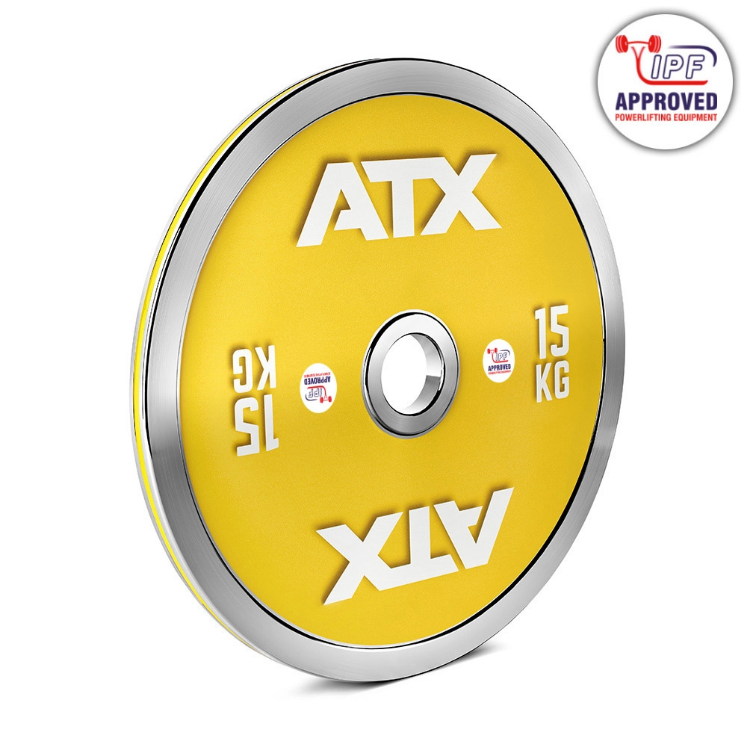 Poza cu ATX® Calibrated Steel Plate 5 kg - 25 kg - Disc de Precizie pentru Powerlifting si Haltere