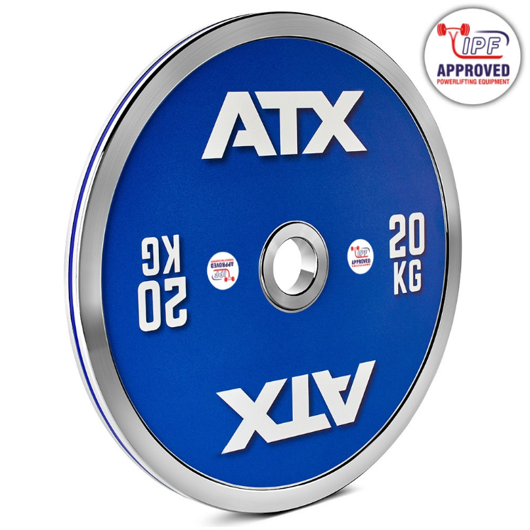 Poza cu ATX® Calibrated Steel Plate 5 kg - 25 kg - Disc de Precizie pentru Powerlifting si Haltere
