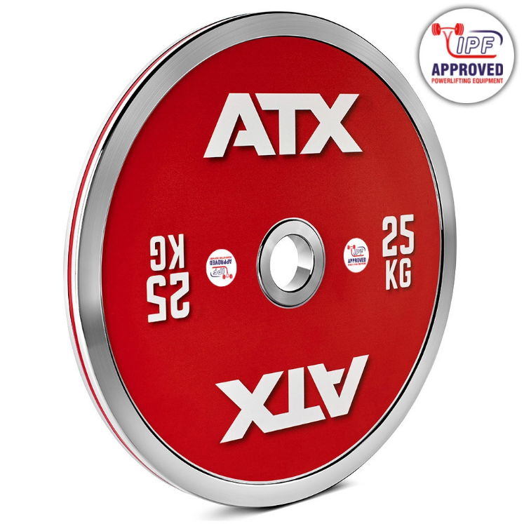 Poza cu ATX® Calibrated Steel Plate 5 kg - 25 kg - Disc de Precizie pentru Powerlifting si Haltere