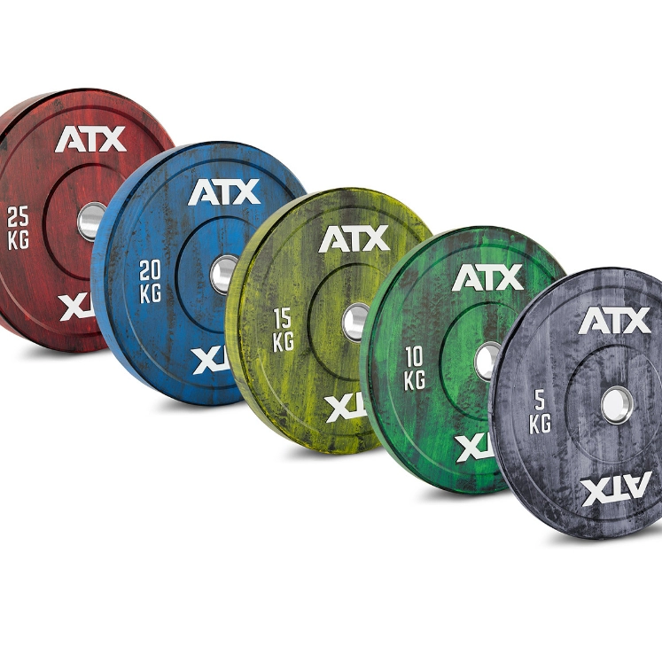 Poza cu ATX® Color Fade Bumper Plate 5 kg - 25 kg