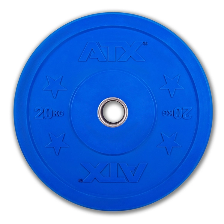 Poza cu ATX® Color Full Rubber Bumper Plate 5 kg - 25 kg - Disc cauciucat colorat ATX