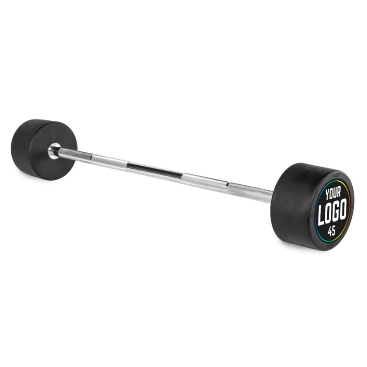 Poza cu Bară Dreaptă Cauciucată ATX® - Logo Client - 10 kg - 50 kg