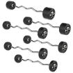Poza cu Bară EZ Cauciucată - Logo Barbell Club - 10 kg - 50 kg