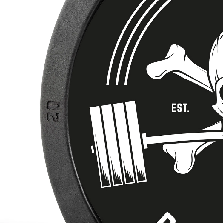 Poza cu Bară EZ Cauciucată - Logo Barbell Club - 10 kg - 50 kg