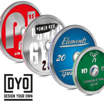 Poza cu Disc calibrat din otel DYO - Creeaza-ti propriul design - 5 kg - 25 kg