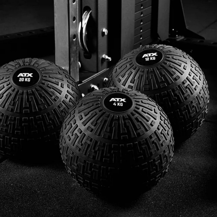Poza cu Minge Slam Ball Profesională ATX® No Bounce – 4 kg pentru Antrenament Funcțional