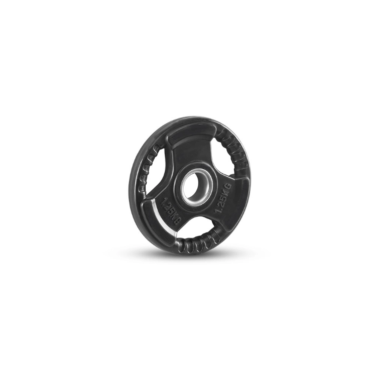 Poza cu Discuri greutăți cauciucate Gripper - 30 mm - negru -  1.25 kg - 20 kg