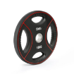 Poza cu Disc de greutăți cu 4 mânere, acoperită cu poliuretan, 50 mm, 1.25 kg - 25 kg