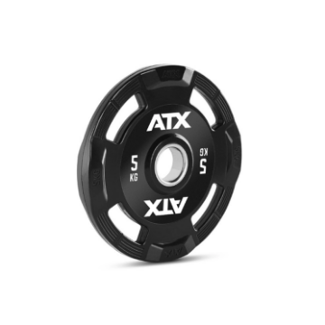 Poza cu Discuri cu mâner din cauciuc, 50 mm,  ATX Logo, 5 kg - 25 kg