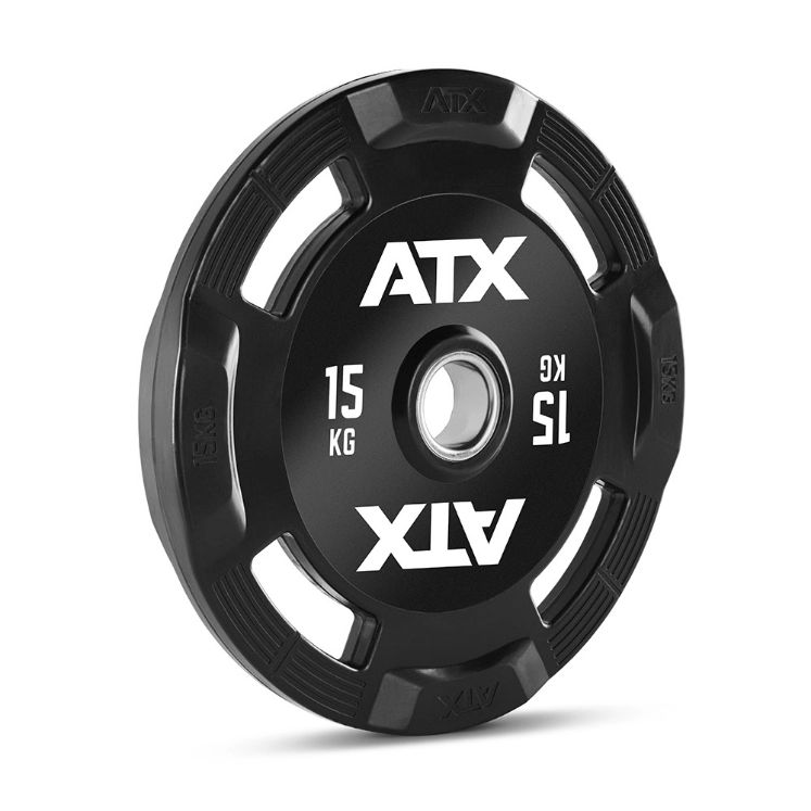 Poza cu Discuri cu mâner din cauciuc, 50 mm,  ATX Logo, 5 kg - 25 kg