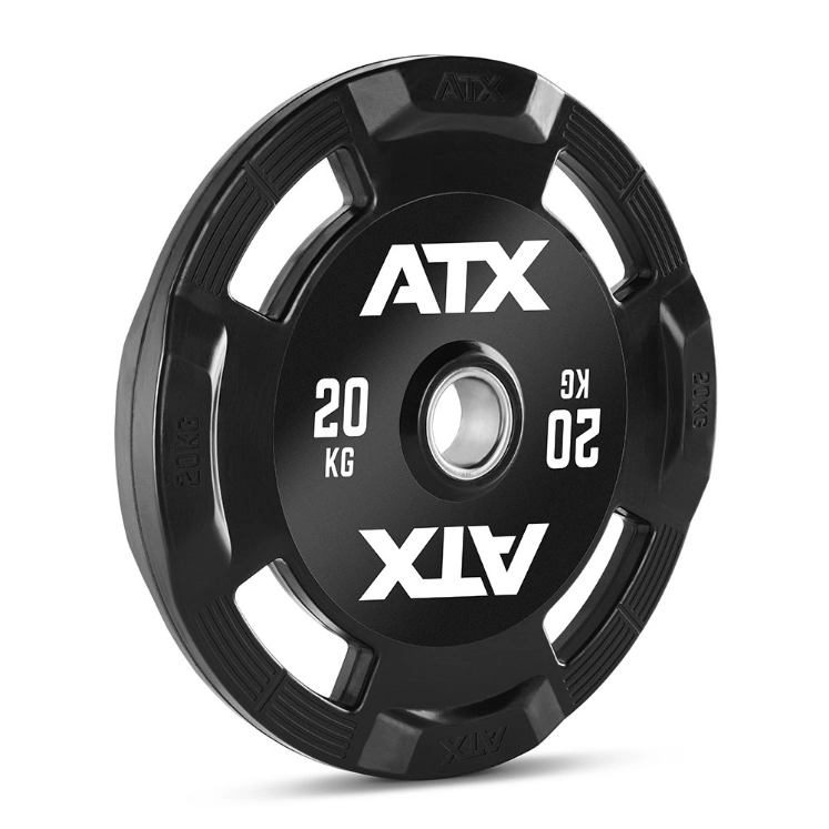 Poza cu Discuri cu mâner din cauciuc, 50 mm,  ATX Logo, 1.25 kg - 25 kg