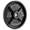 Poza cu Disc de greutăți din fontă, 50 mm, 1.25 kg - 25 kg