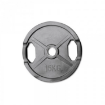 Poza cu Discuri de haltere cauciucate cu prindere, 50 mm, negru, 0.5 kg - 25 kg