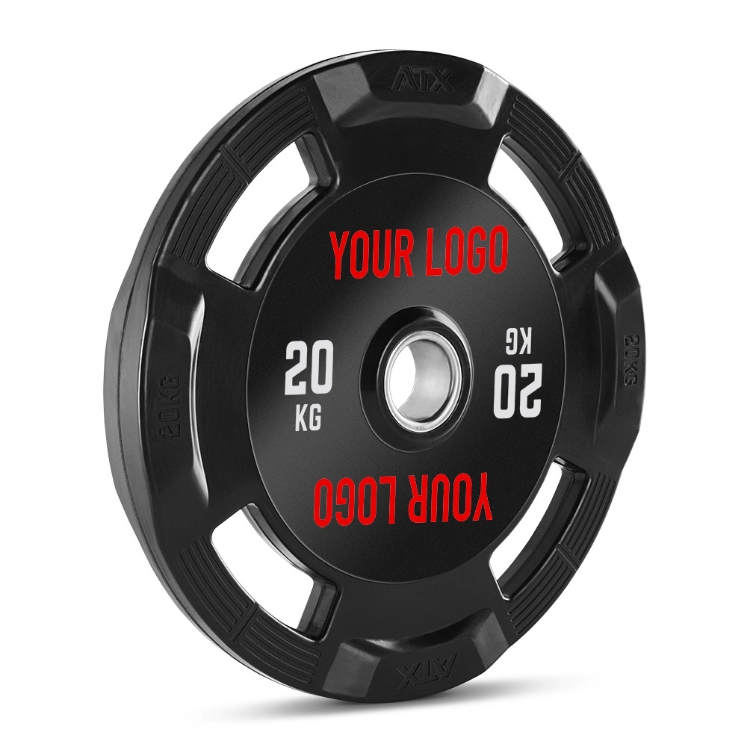 Poza cu Discuri cu prindere din cauciuc, 50 mm, Logo personalizat, 5 kg -  25 kg