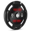Poza cu Discuri cu prindere din cauciuc, 50 mm, Logo personalizat, 5 kg -  25 kg
