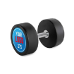Poza cu Ganteră cauciucată personalizată cu Logo Client - 2.5 kg - 60 kg
