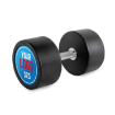 Poza cu Ganteră cauciucată personalizată cu Logo Client - 2.5 kg - 60 kg