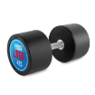 Poza cu Ganteră cauciucată personalizată cu Logo Client - 2.5 kg - 60 kg