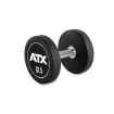 Poza cu Ganteră din cauciuc - ATX Logo - 2.5 kg - 60 kg