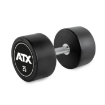 Poza cu Ganteră din cauciuc - ATX Logo - 2.5 kg - 60 kg