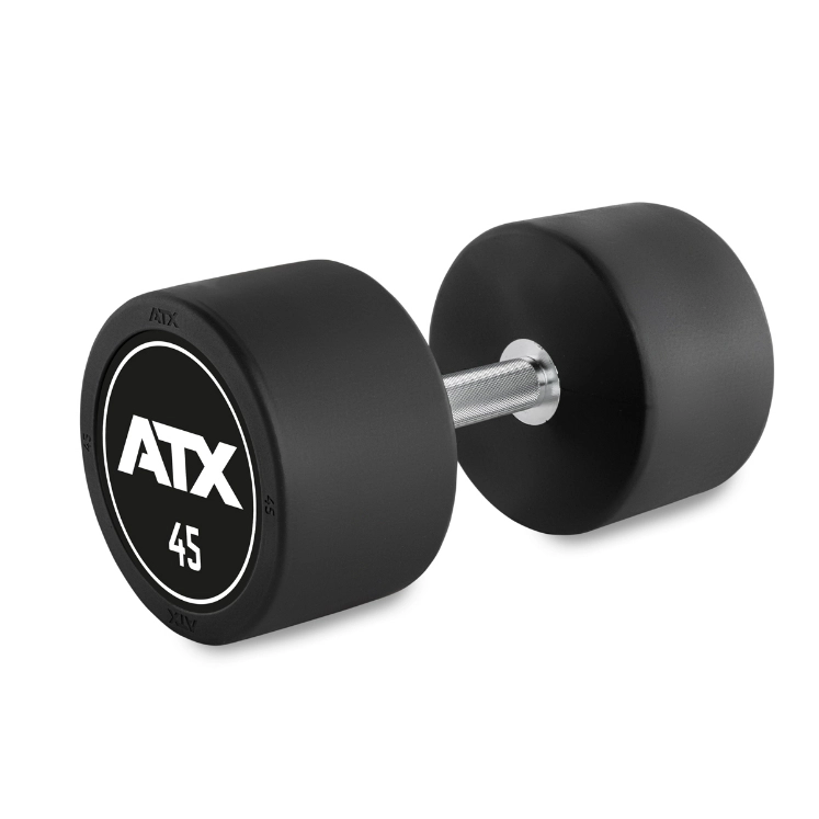 Poza cu Ganteră din cauciuc - ATX Logo - 2.5 kg - 60 kg