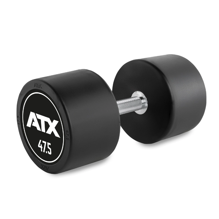 Poza cu Ganteră din cauciuc - ATX Logo - 2.5 kg - 60 kg