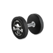 Poza cu Gantere Profesionale PRO-Style din Cauciuc - cu Logo Barbell Club - 2,5 – 60 kg, Increment de 2,5 kg