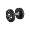 Poza cu Gantere Profesionale PRO-Style din Cauciuc - cu Logo Barbell Club - 2,5 – 60 kg, Increment de 2,5 kg