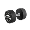 Poza cu Gantere Profesionale PRO-Style din Cauciuc - cu Logo Barbell Club - 2,5 – 60 kg, Increment de 2,5 kg