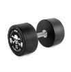 Poza cu Gantere Profesionale PRO-Style din Cauciuc - cu Logo Barbell Club - 2,5 – 60 kg, Increment de 2,5 kg