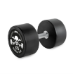 Poza cu Gantere Profesionale PRO-Style din Cauciuc - cu Logo Barbell Club - 2,5 – 60 kg, Increment de 2,5 kg
