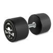 Poza cu Gantere Profesionale PRO-Style din Cauciuc - cu Logo Barbell Club - 2,5 – 60 kg, Increment de 2,5 kg