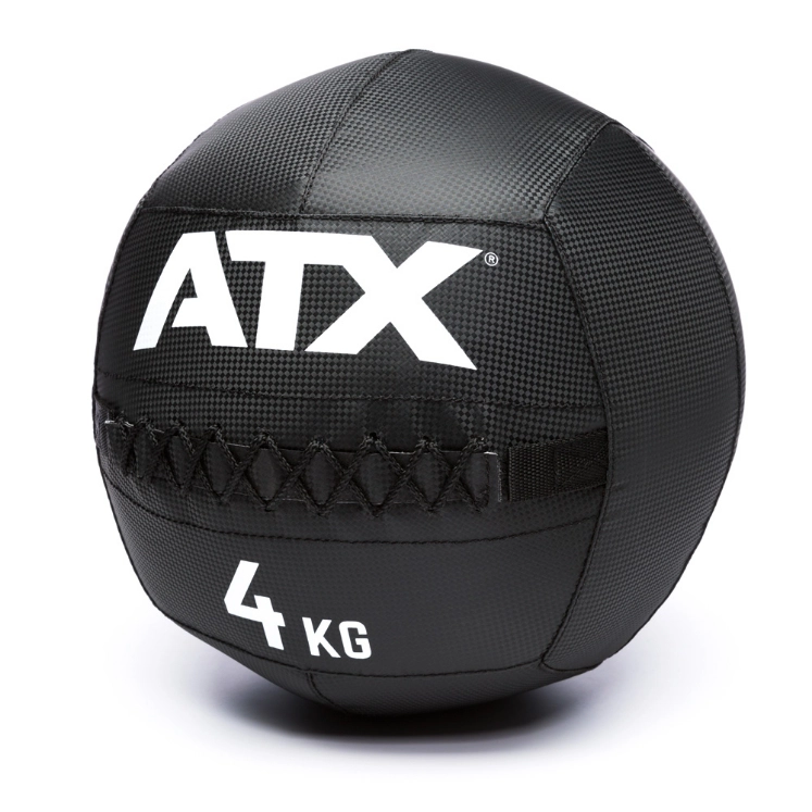 Poza cu Minge de perete pentru antrenament funcțional ATX® Wall Ball PVC Carbon Look – 2 kg - 12 kg