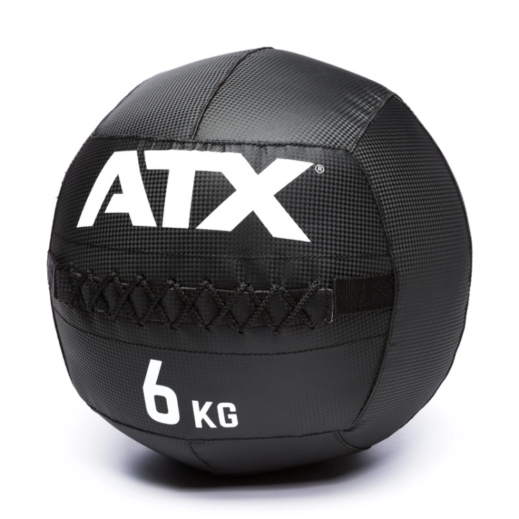 Poza cu Minge de perete pentru antrenament funcțional ATX® Wall Ball PVC Carbon Look – 2 kg - 12 kg
