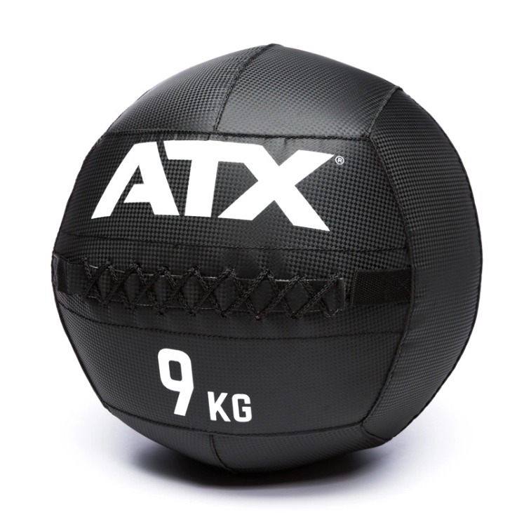 Poza cu Minge de perete pentru antrenament funcțional ATX® Wall Ball PVC Carbon Look – 2 kg - 12 kg