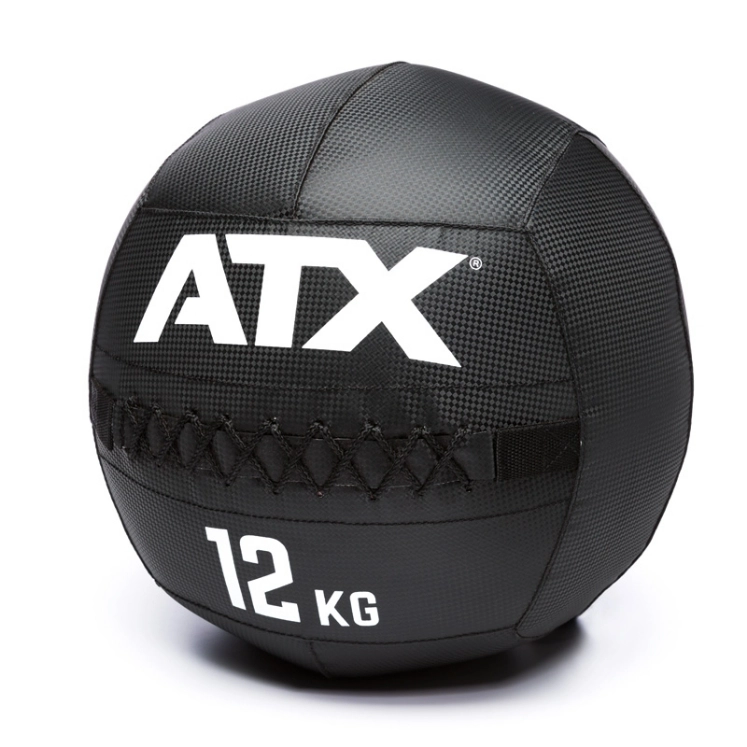 Poza cu Minge de perete pentru antrenament funcțional ATX® Wall Ball PVC Carbon Look – 2 kg - 12 kg