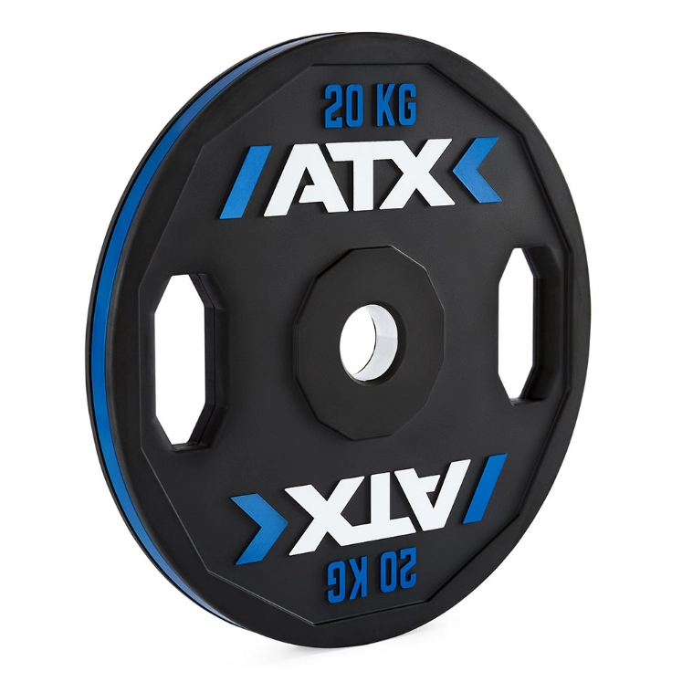 Poza cu Disc de greutate ATX Color Stripes Gripper Plate, 1.25 kg - 25 kg