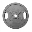 Poza cu Discuri de haltere cauciucate cu prindere, 50 mm, negru, 0.5 kg - 40 kg
