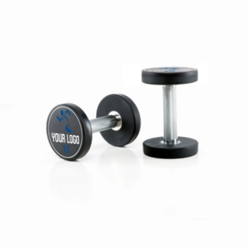 Poza cu Gantere Urethane cu logo personalizat 2.5 kg - 60 kg