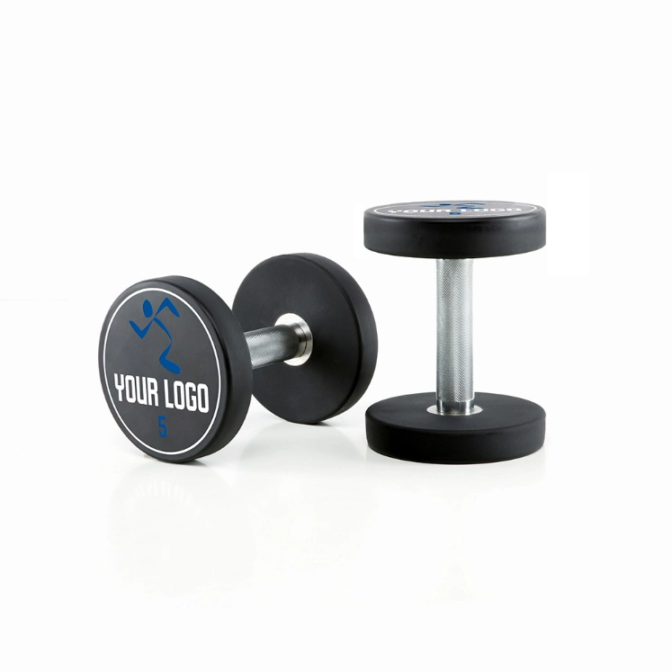 Poza cu Gantere Urethane cu logo personalizat 2.5 kg - 60 kg