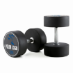 Poza cu Gantere Urethane cu logo personalizat 2.5 kg - 60 kg