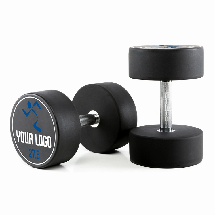 Poza cu Gantere Urethane cu logo personalizat 2.5 kg - 60 kg