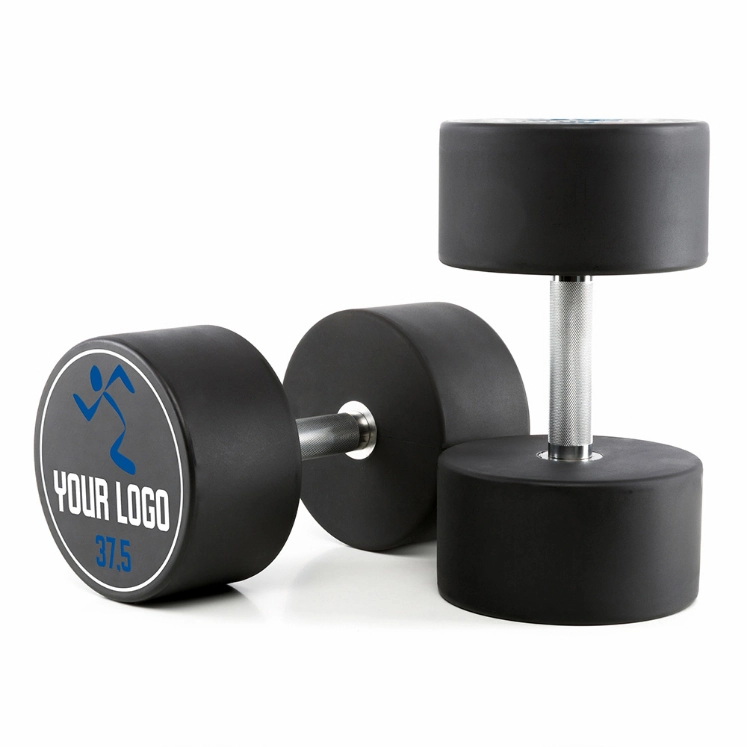Poza cu Gantere Urethane cu logo personalizat 2.5 kg - 60 kg