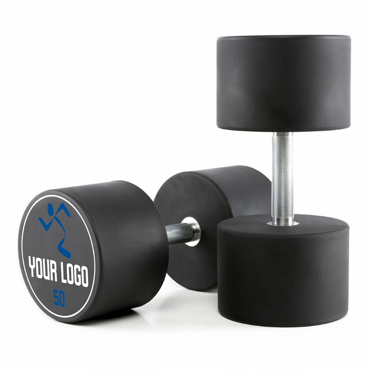Poza cu Gantere Urethane cu logo personalizat 2.5 kg - 60 kg