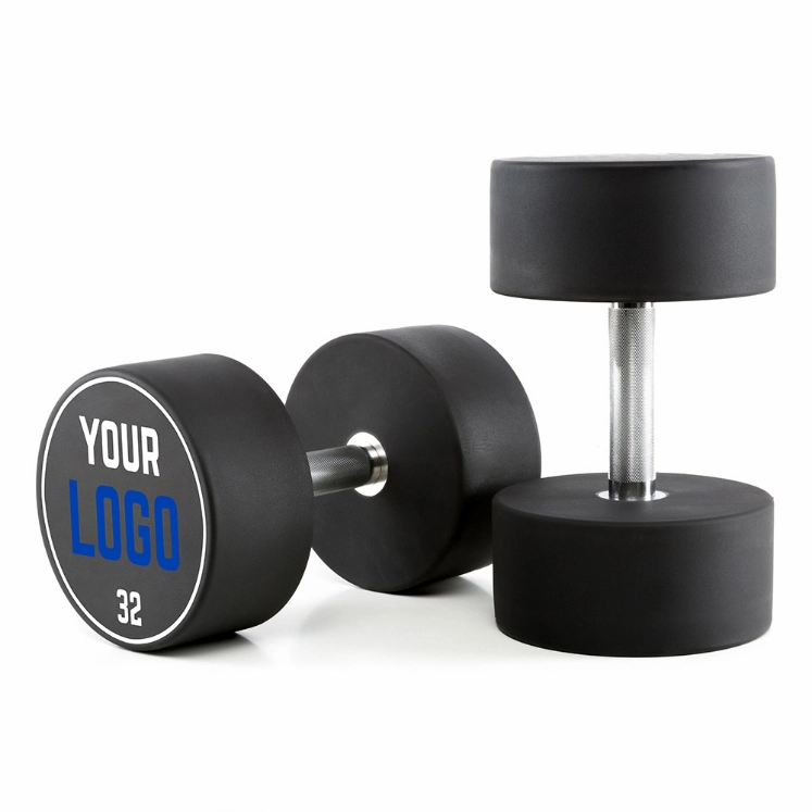 Poza cu Gantere Urethane cu logo personalizat, 4 kg - 60 kg