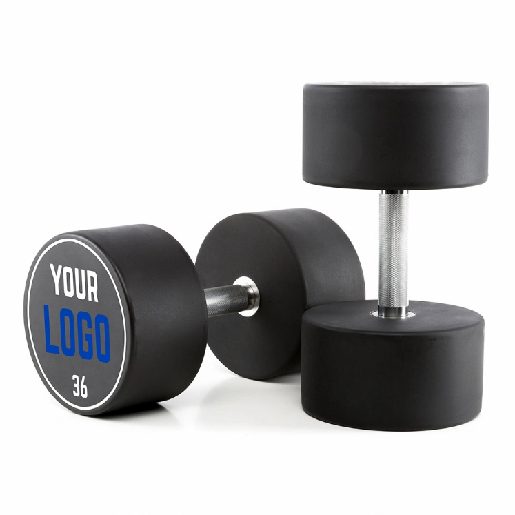 Poza cu Gantere Urethane cu logo personalizat, 4 kg - 60 kg
